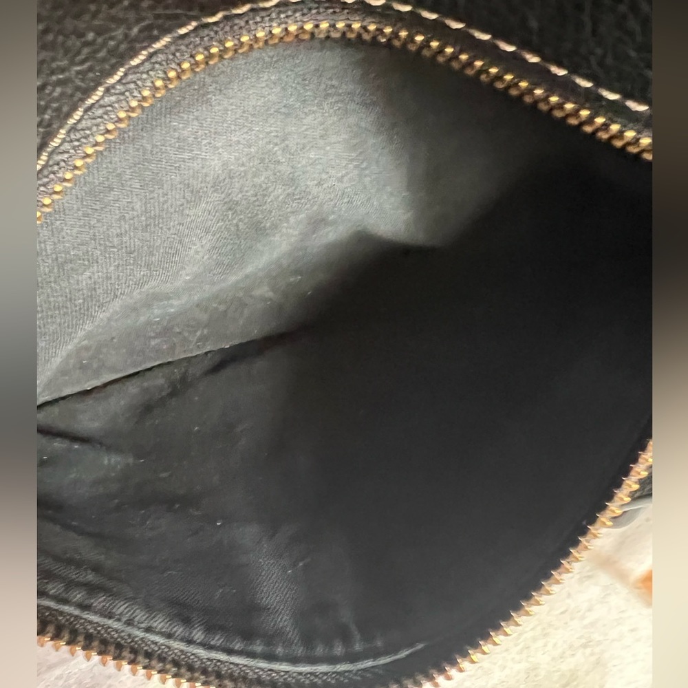 SOLD Fossil Black Leather Crossbody Handbag - Picture 16 of 16